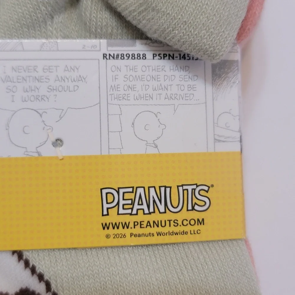 NEW Peanuts Snoopy Sweater Fall Thanksgiving Pumpkins Quarter 8 Socks Size 4-10